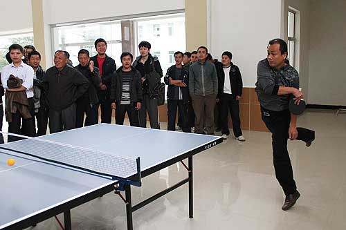 三豐集團組織兵乓球比賽