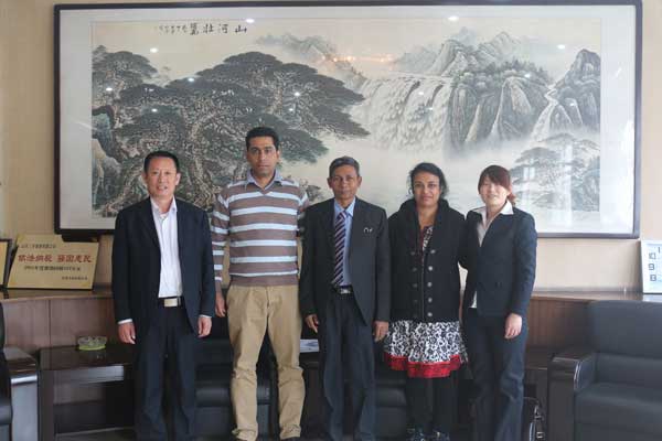 部分外商來廠參觀考察